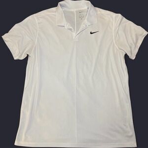 Nike Men's Classic White Polo Shirt